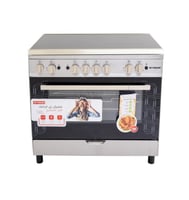 فرن غاز فريش 5 عيون ايطالي مقاس 90-60