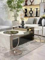 طقم طاولات نيو خزامة 5 قطع لون مكس