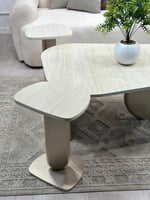 طقم طاولات نيو دزاين 5 قطع لون مكس