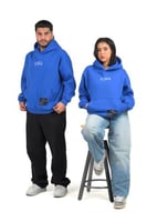 Hiems Blue Hoodie