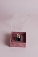 ١٠ حبات - توزيعات تولة كريستال خمرية شعر او مسك