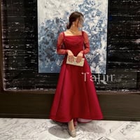 فستان احمر ميكادو