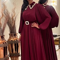 فستان كلاسيكي - موديل 078