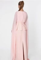 فستان خربزي - موديل 083