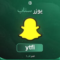 يوزر سناب شات مميز @ytfi