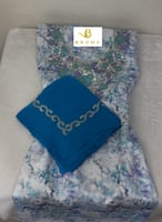 مخور حرير ديجتال بالطرحه تطريز وكريستال