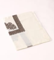 شال كشميري ١٠٠٪ - زيتي