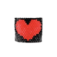 خاتم قلب - Ring Free Size