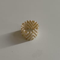 خاتم مثلثات - Ring Free Size