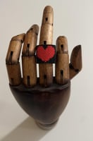 خاتم قلب - Ring Free Size