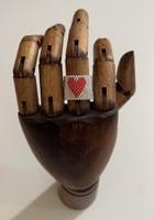 خاتم قلب - Ring Free Size