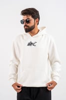 هودي ابيض بتصميم شخصية يامي سوكيهيرو