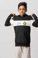هودي أسود أطفال بهوية نادي النصر
