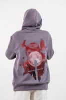 هودي رمادي بتصميم شخصية إيتاتشي أوتشيها