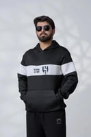 هودي أسود بهوية ناي الهلال