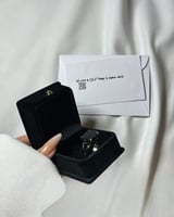 خاتم ملكي محفور فضة 925