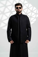 سديري جوخ دبل فيس جمليxأسود