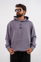 هودي رمادي بتصميم شخصية زينيتسو أغاتسوما