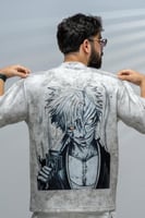 تيشرت أبيض بتصميم شخصية هولو إيتشيغو