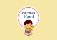 مطوية وصف الطعام-English-Describing food