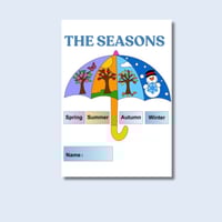 لوحة تعليم الفصول الأربعة – The Seasons