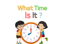 مطوية الوقت نموذج (٢) الصف الثالث