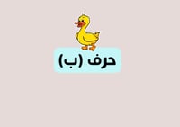 مطوية حرف ب الصف الأول ابتدائي