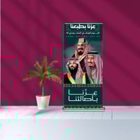 استاند رول اب - تصميم المؤسس والملك وولي العهد