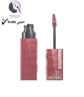 أحمر شفاه سائل سوبر ستاي فينيل انك من ميبلين - إنك...