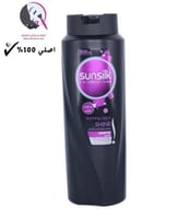 صانسيلك شامبو للمعان ساحر للشعر الأسود 700مل