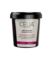 مقشر سكر للجسم بالرمان والفانيلا 600 جرام