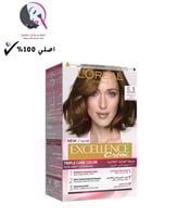 لوريال باريس إكسلنس كريم صبغة شعر دائمة ، 5.3 بني...