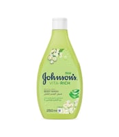 جونسون - غسول للجسم بفيتامين اي والالوفيرا , 250 م...