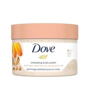 دوف مقشر الجسم بدقيق الشوفان وزيت الاذريون 298 مل