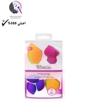 ريل تكنيك طقم الاسفنج ميركل 6 متعدد الالوان - 6قطع