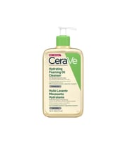 زيت رغوي منظف ومرطب للبشرة من سيرافي – 473 مل