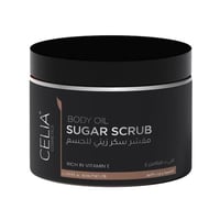 سيليا مقشر سكر زيتي للجسم بالقهوة وزيت اللوز - 400...