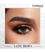 عدسات ليمونوس شهرية لون لاتين براون LENSES Shade L...
