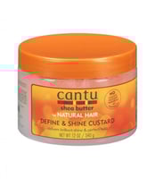 كريم الكاسترد لتحديد ولمعان الشعر بخلاصة زبدة الشي...