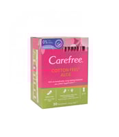 فوط يومية ملمس القطن حجم عادي بخلاصة الصبار من كير...