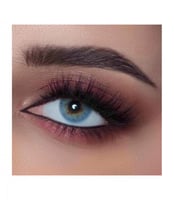 عدسات لاصقه لون سكاي بلو من لينس مي