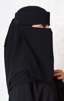 نقاب ابو ردة 11 انش مطاط صغير