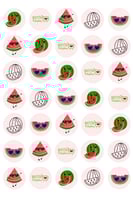 ستيكرات حسب الطلب مربع / دائري 3, 4, 5, 6 CM تبدأ...