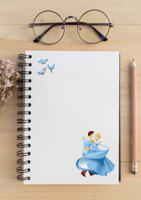 ستيكرات سندريلا A4