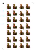 ستيكر فتاة باللباس الجنوبي