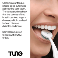 جل اللسان بالنعناع المنعش من تنج برش - 85غ