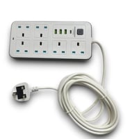 بكج التوفير توصيلة 5 متر + 3 افياش 45 وات + 5 كياب...