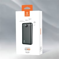 باور بنك 20 الف مع منفذين تايب سي و يدعم الشحن الس...