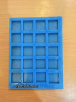 قالب مربعات 3.6 سم صناعة يدوية