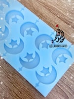 قالب هلال ونجمة بعود